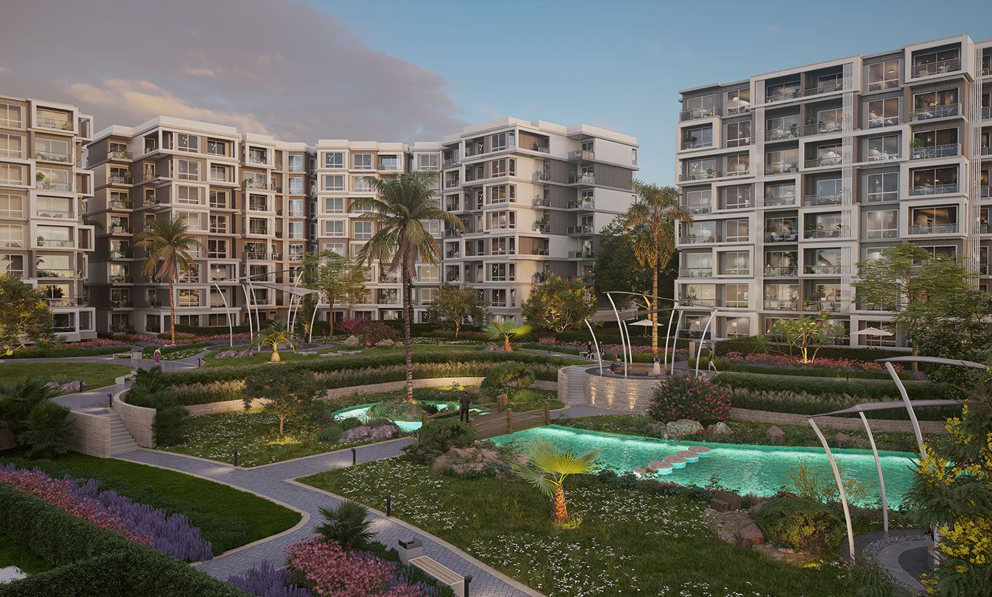 فيلا ٤ غرف إعادة بيع في زيد إيست في القاهرة الجديدة من اورا للتطوير العقاري كامل التشطيب